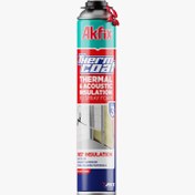 تصویر اسپری فوم پلی یورتان ترمکوت (عایق حرارت و صوت) آکفیکس – Akfix PU Foam ThermCoat 