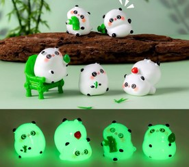 تصویر مجسمه شب تاب پاندا کیوت 