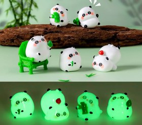 تصویر مجسمه شب تاب پاندا کیوت 