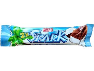 تصویر شکلات نارگیلی با روکش کاکائویی اسپارک شیرین عسل 36 گرم شکلات و فرآورده های کاکائویی شیرین‌عسل 36 گرم