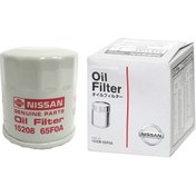 تصویر فیلتر روغن نیسان پارت نامبر NISSAN 15208-65F0A جنیون (اصلی) NISSAN GENUINE OIL FILTER 15208-65F0A