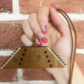 تصویر گردنبند طرح سنتور 