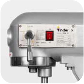 تصویر میکسر اسپیرال ۱۰ لیتری Tinder مدل Leonardo Spiral Mixer Tinder Model leonardo