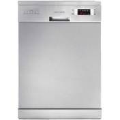 تصویر ماشین ظرفشویی دوو 15 نفره DWK-1560T تیتانیوم Daewoo Dishwasher Model DWK 1560