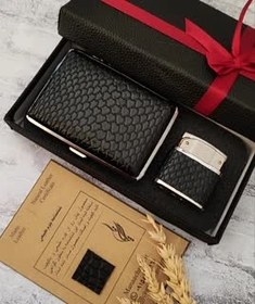 تصویر ست چرم طبیعی پوریا 