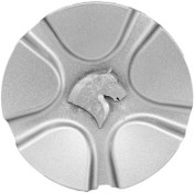 تصویر در پوش وسط رینگ خودرو چیکال مدل SMD-SLVR مناسب سمند سورن 