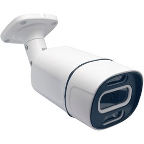 تصویر دوربین مداربسته بولت 5 مگاپیکسل دید در شب رنگی IP مدل 5817 CCTV IP Bullet 5mp WarmLight 3.6mm fixed lens 5817