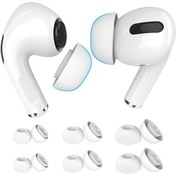 تصویر سری سیلیکونی ایرپاد پرو آها استایل مدیوم Medium AhaStyle WG86 In-Ear Tips Design AirPods Pro 