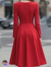 تصویر پیراهن مدل جولیا - کرم / 48 