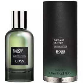 تصویر تستر هاردباکس ادکلن هوگو بوس د کالکشن الگانت وتیور مردانه HUGO BOSS The Collection Elegant Vetiver Tester 