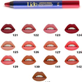 تصویر رژلب مدادی لیدو مدل Super Longwear شماره 124 Lido Super Longwear Lipstick Pencil No:124