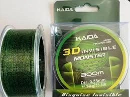 تصویر نخ ماهیگیری برند کایدا 300 متری استتاری KAIDA 3D - 0. 