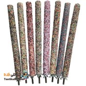 تصویر نشیمنگاه چوبی زبر مخصوص عروس هلندی و پرندگان زینتی – مناسب سایش منقار و ناخن 