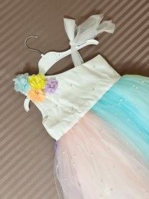 تصویر تور مروارید کاری 4 رنگ ترک 7096 