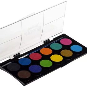 تصویر آبرنگ آریا مدل کمان کوچک 12 رنگ 