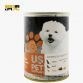 تصویر کنسرو توله سگ یو اس پت گوشت مرغ و کدو تنبل 400 گرم Uspet , Puppy Canned Food, Chicken & Pumpkin, 400g