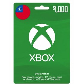 تصویر گیفت کارت ایکس باکس 1000 دلاری تایوان (TW) 