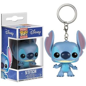 تصویر جاکلیدی مجسمه پاپ! لیلو و استیچ ۴ سانتی‌متری برند funko Pop! Lilo And Stitch Pop Figure Toy Keychain 4cm