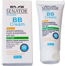 تصویر کرم ضد آفتاب بی بی کرم سناتور SENATOR BB CREAM 