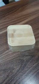 تصویر ظروف بامبو زیرلیوانی بامبو