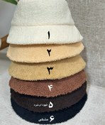 تصویر کلاه باکت زنانه خزدار تدی 