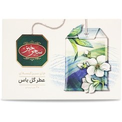 تصویر چای سبز کیسه ای جاسمین سحرخیز - 20 عددی چای سحرخیز پک 20 عددی