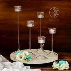 تصویر شمعدان پیرکس مدل وارمری 