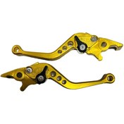 تصویر کتی کلاچ و ترمز موتور سیکلت وارون مدل دیسکی کد GLD مناسب برای یاماها آیروکس بسته 2 عددی 