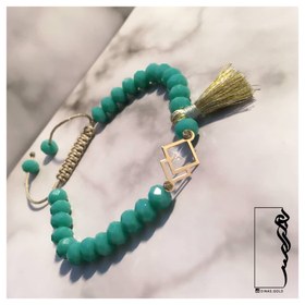 تصویر دستبند طلا زنانه ظریف مدل ۲۱۱۱ bracelet 2111 code