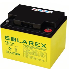 تصویر باطری28آمپر vrla ups solarex Solarex
