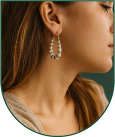 تصویر گوشواره کد fa135 