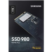 تصویر اس اس دی سامسونگ مدل 980 PCIe 3.0 NVMe SSD 1TB ظرفیت 1 ترابایت ا Samsung 980 M.2 2280 NVMe PCIe3.0 SSD 1TB Samsung 980 M.2 2280 NVMe PCIe3.0 SSD 1TB