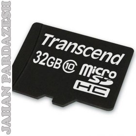 تصویر کارت حافظه‌ microSDHC ترنسند مدل Premium کلاس 10 استاندارد UHS-I U1 سرعت 30MBps 200X ظرفيت 32 گيگابايت 