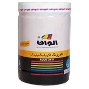 تصویر ماده رنگ اکریلیک طلایی متالیک الوان کد ۵۹۲ 