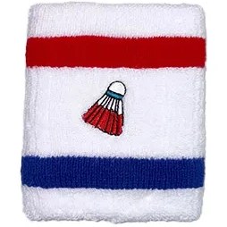 تصویر مچ بند حوله ای طرح توپ بدمینتون مدل Classic Line 