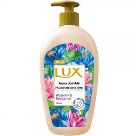 تصویر مایع دستشویی Aqua sparkle لوکس 0.5 لیتر - 4 عدد (قیمت هر عدد 130,500 ت) 