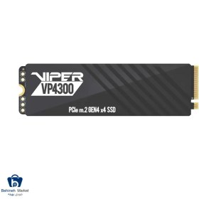 تصویر اس اس دی پاتریوت VIPER VP4300 M.2 2280 NVMe 1TB Patriot VIPER VP4300 1TB M.2 2280 NVMe PCIe Gen4x4 SSD