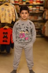 تصویر بلوز و شلوار سنجاب دلار - ۴۰ طوسی تیره 