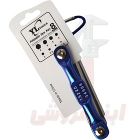 تصویر آچار آلن تاشو شش گوش YL tools Yl tools