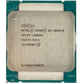تصویر پردازنده سرور اینتل زئون E5-2680 v3 ا Intel Xeon Processor E5-2680 v3 2.5 GHz 30M Cache Intel Xeon Processor E5-2680 v3 2.5 GHz 30M Cache