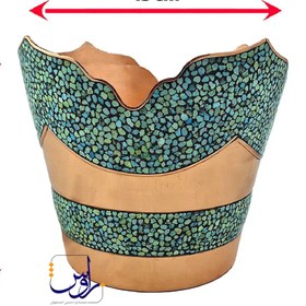 تصویر سطل فیروزه کوبی 