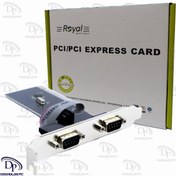 تصویر کارت اینترنال Royal RP-232 PCI SERIAL 