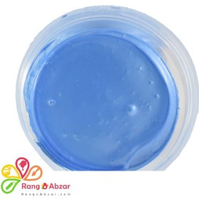 تصویر رنگ اکریلیک آبی رتیلی صدفی کارن حجم 250 گرمی Karen Mettalic Blue Retail Acrylic Paint,250g