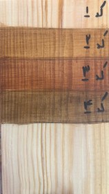 تصویر جای خلال دندان چوبی طرح خانه (چوب روس) کد 3036 - کد2(بلوطی) 