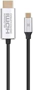 تصویر Promate USB-C to HDMI Cable, Premium USB Type-C to 4K 60Hz HDMI Cable Adapter (Thunderbolt 3 Compatible) with UHD Support and 1.8m Cable, HDLink-60H 