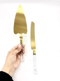 تصویر ست کارد کیک اکرولیک 407 