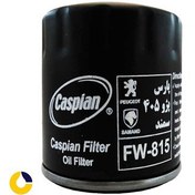 تصویر فیلتر روغن کاسپین مدل FW-815 مناسب برای پژو پارس پژو 405 سمند و زانتیا 
