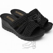 تصویر صندل زنانه دستبافت 