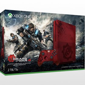 تصویر کنسول بازی مایکروسافت Xbox One S Gears of War 4 | حافظه 2 ترابایت ا Microsoft Xbox One S 2TB Gears of War 4 Limited Edition Microsoft Xbox One S 2TB Gears of War 4 Limited Edition