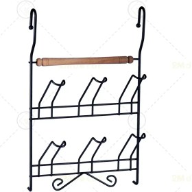 تصویر جا لیوانی آویز چوبدار کد ۳۵ 